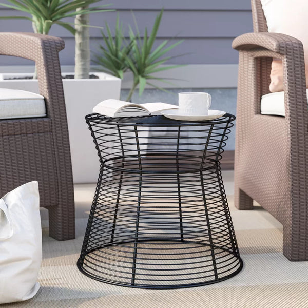 Metal Wire Side Table