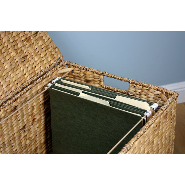 Rolling File Cabinet Seagrass Work From Home