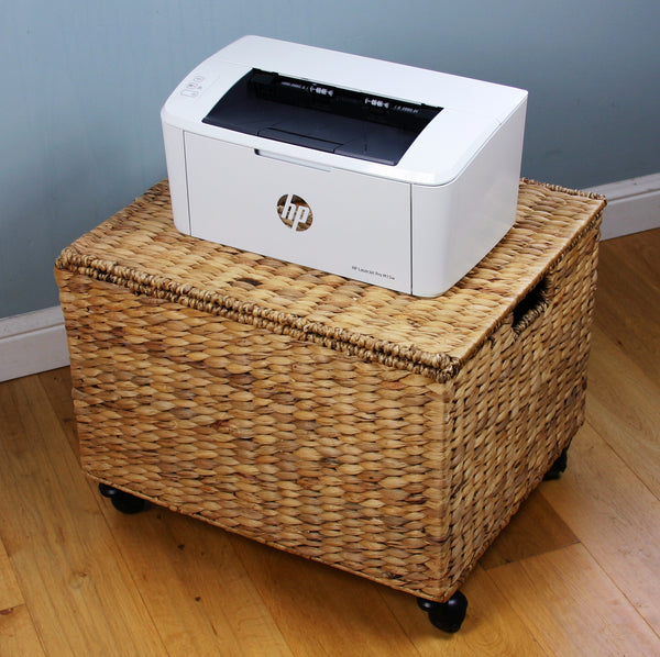 Rolling File Cabinet Seagrass Work From Home